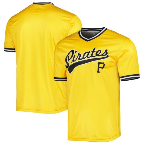 피츠버그 파이리츠 스티치 쿠퍼스타운 컬렉션 유니폼 - 옐로우